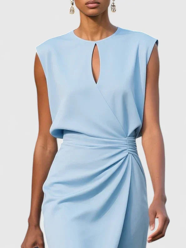 Robe Midi Cintrée Femme Cocktail