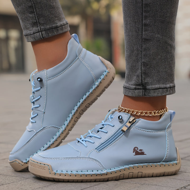 Baskets De Marche Confortables à Lacets Pour Femmes