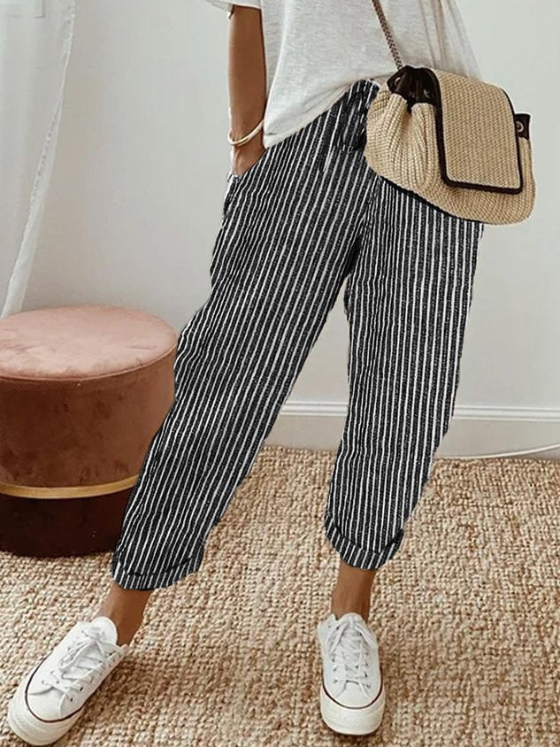 Pantalon Coton Respirant Femme Confort Anti-Humidité