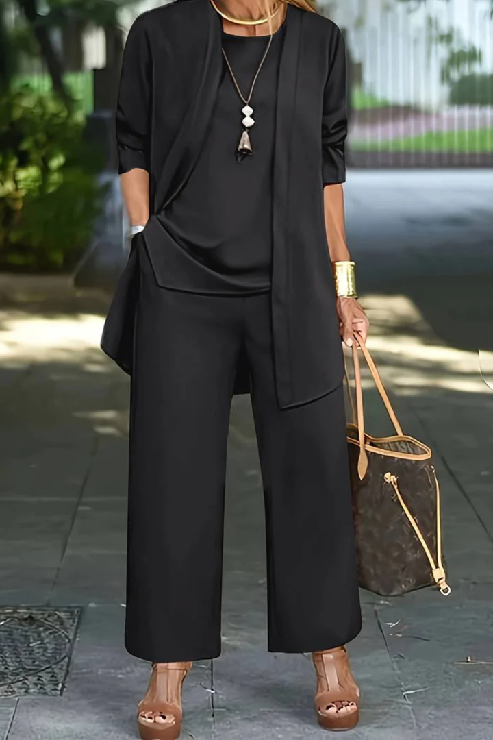 Ensemble 3 Pièces Femme Tailleur Formel