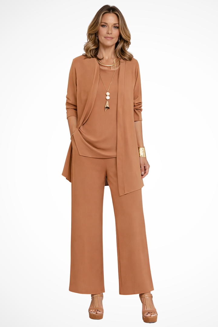 Ensemble 3 Pièces Femme Tailleur Formel