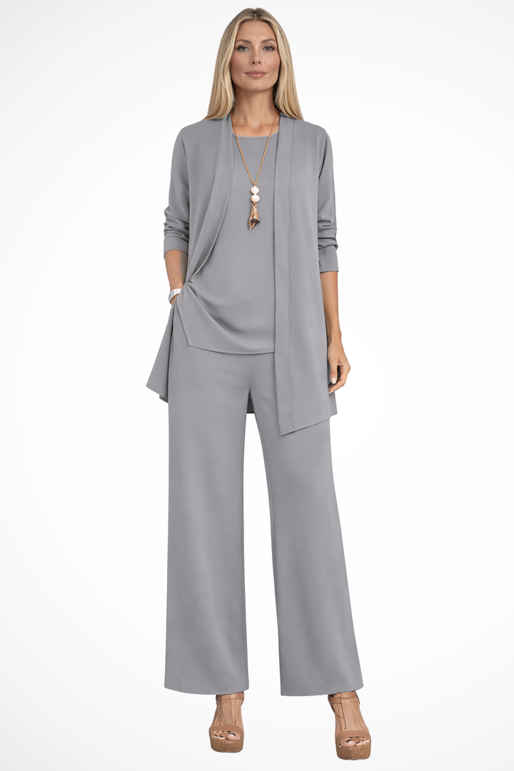 Ensemble 3 Pièces Femme Tailleur Formel