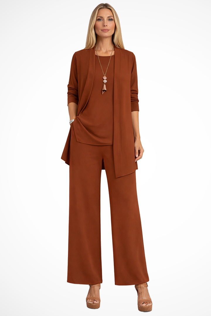 Ensemble 3 Pièces Femme Tailleur Formel