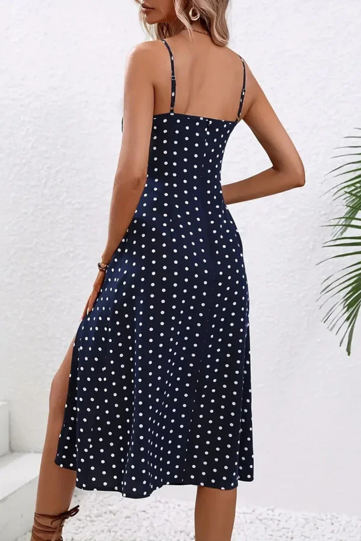 Robe Midi Bohème Fleurie Femme Sans Manches