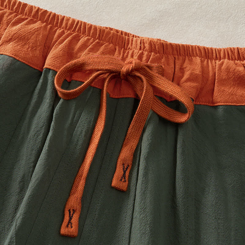Pantalon de Jogging Sarouel en Velours Côtelé Pour Femme