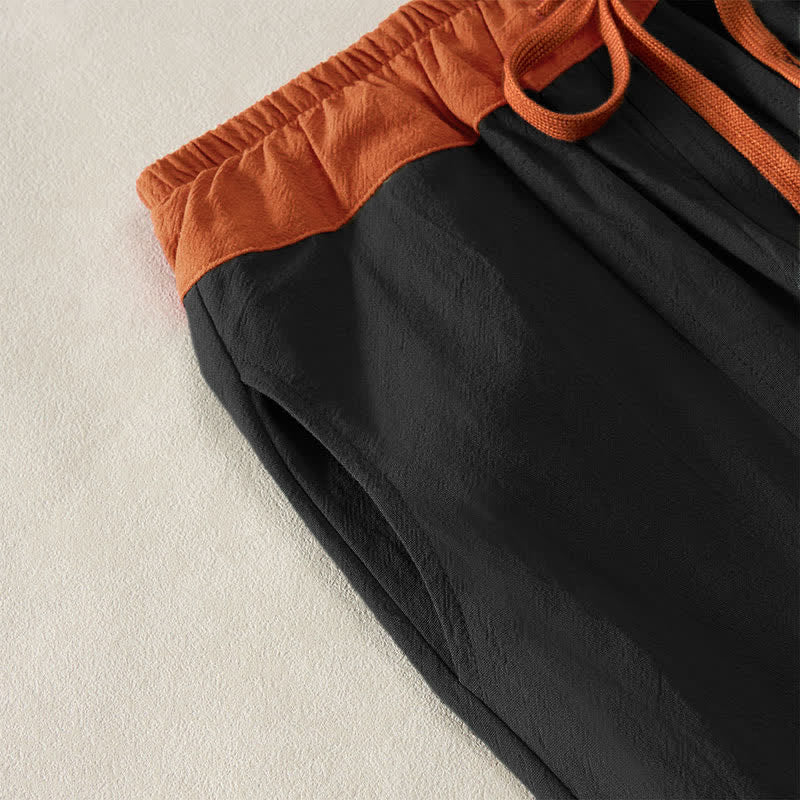 Pantalon de Jogging Sarouel en Velours Côtelé Pour Femme