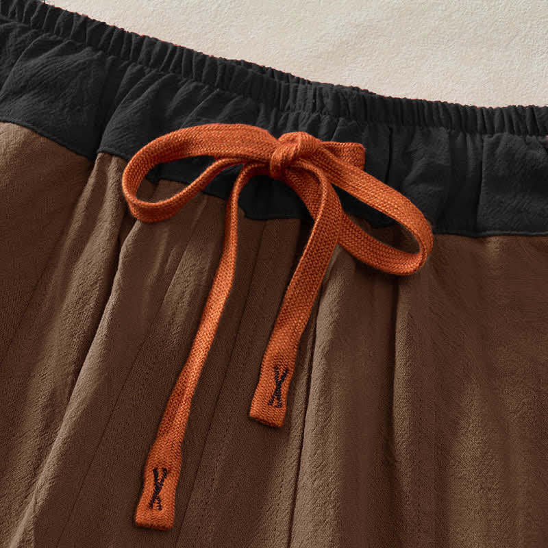 Pantalon de Jogging Sarouel en Velours Côtelé Pour Femme