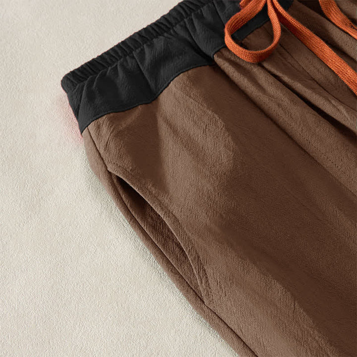 Pantalon de Jogging Sarouel en Velours Côtelé Pour Femme