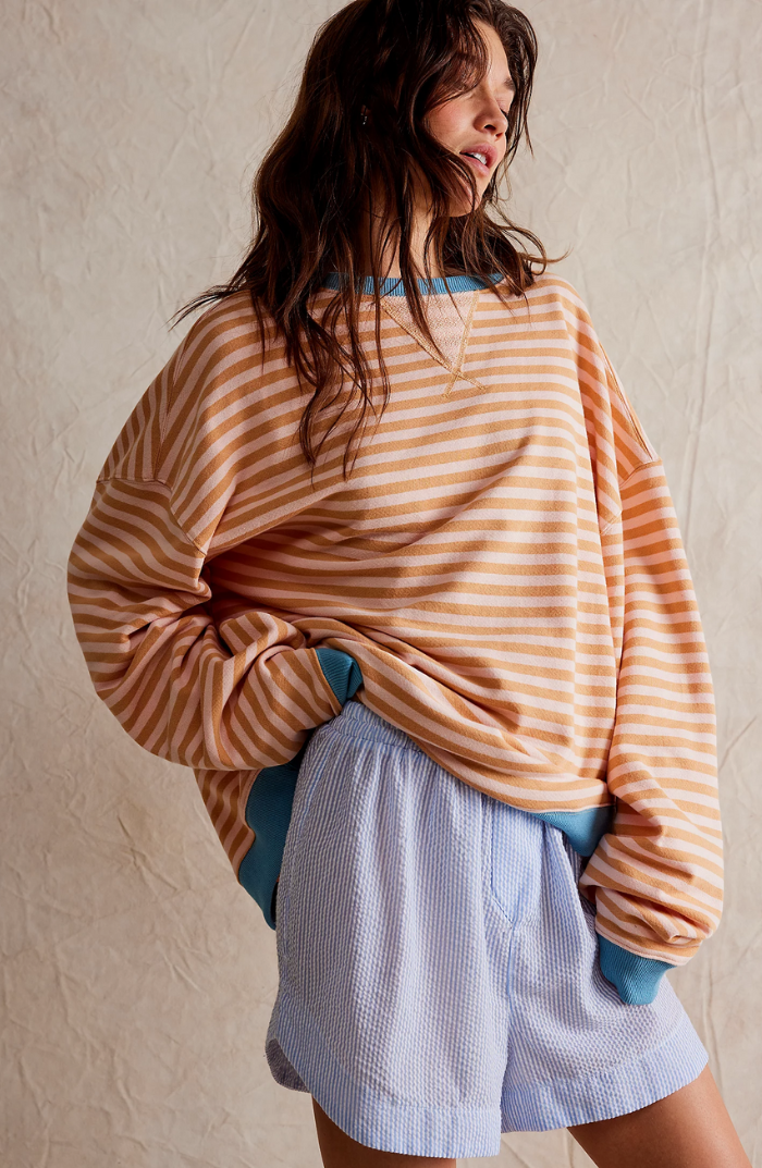 #Color_Orange Stripes