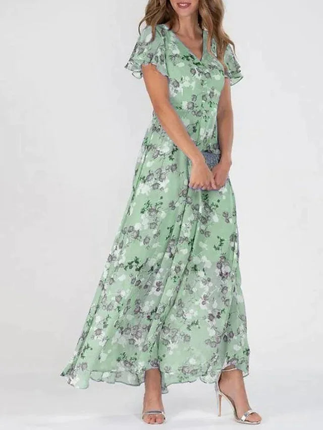 Robe Midi Femme Coupe Cintrée