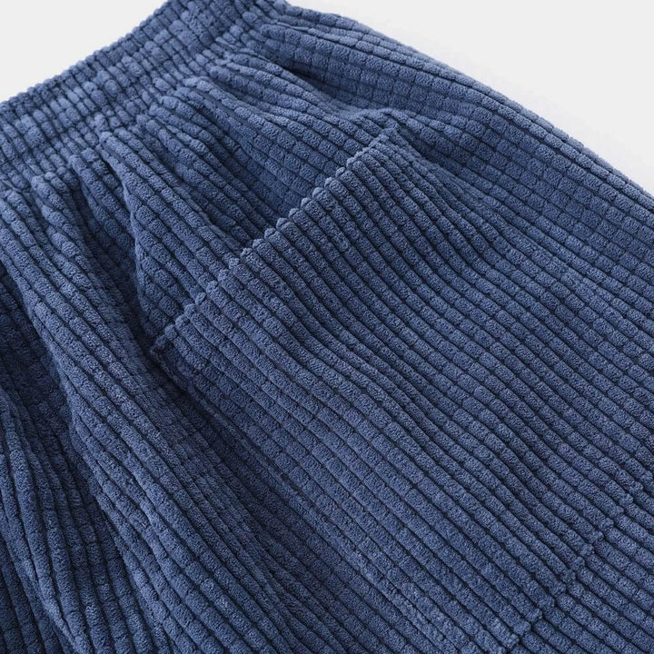 Pantalon de Jogging Décontracté en Velours Côtelé Pour Homme Avec Cordon de Serrage