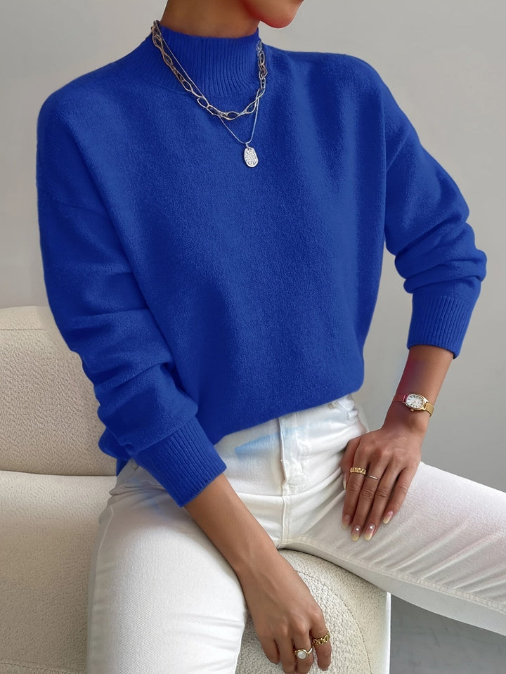 Soft Knit Crew-Neck Women's Sweater