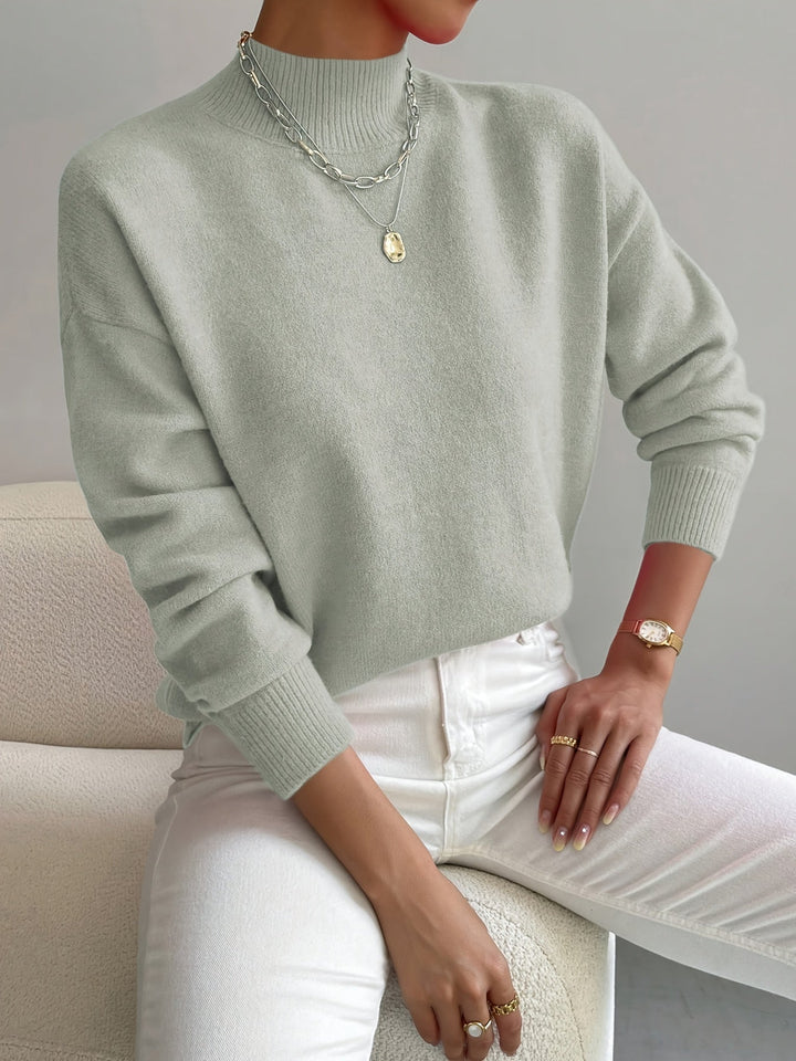 Soft Knit Crew-Neck Women's Sweater