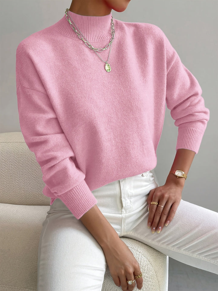 Soft Knit Crew-Neck Women's Sweater