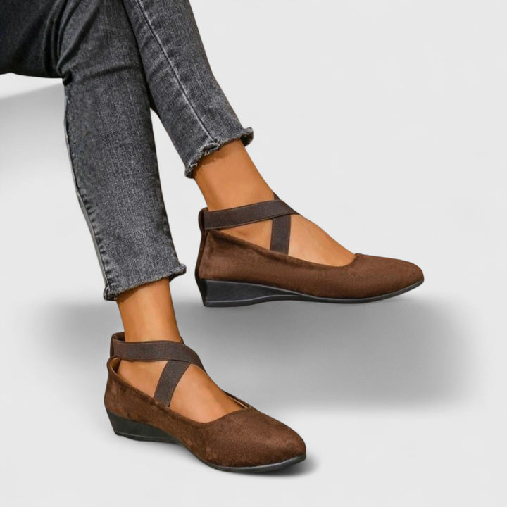 Sandales Compensées Orthopédiques Femme
