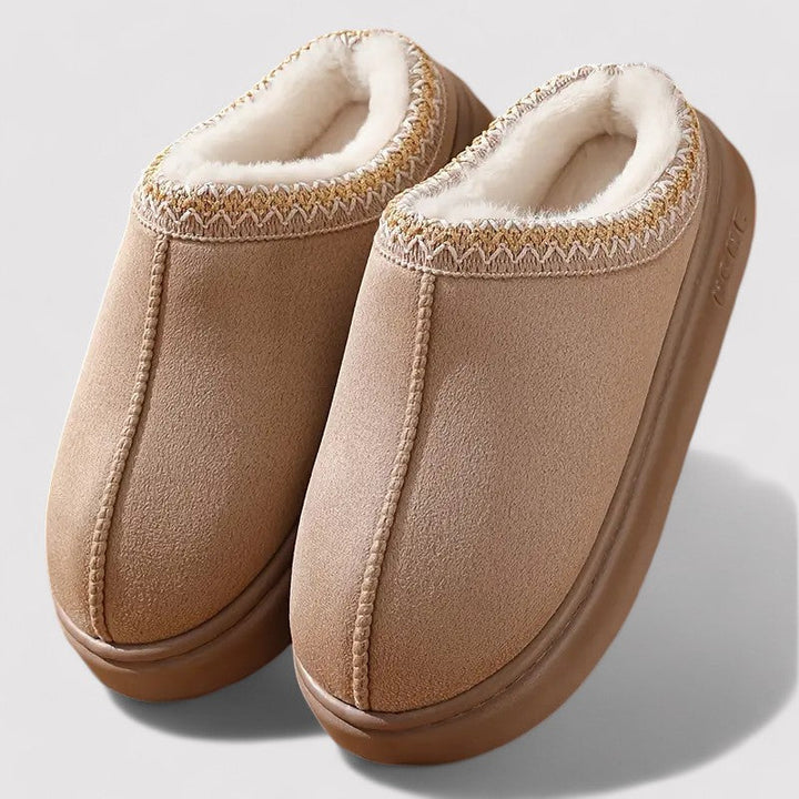 Unisex tøfler for innendørs bruk med mykt fôr, enkle å ta på