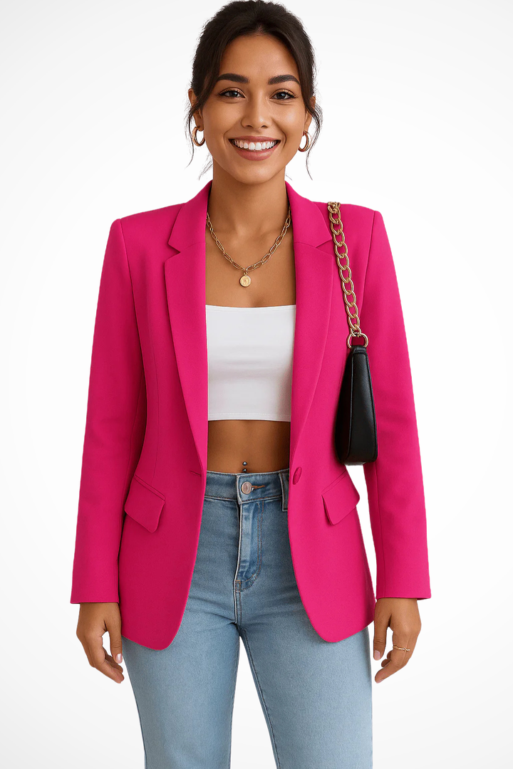 Blazer Tailleur Structuré Femme