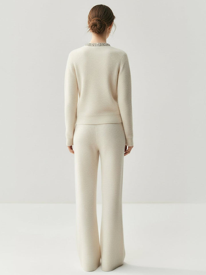 Cardigan elegante da donna abbottonato sul davanti