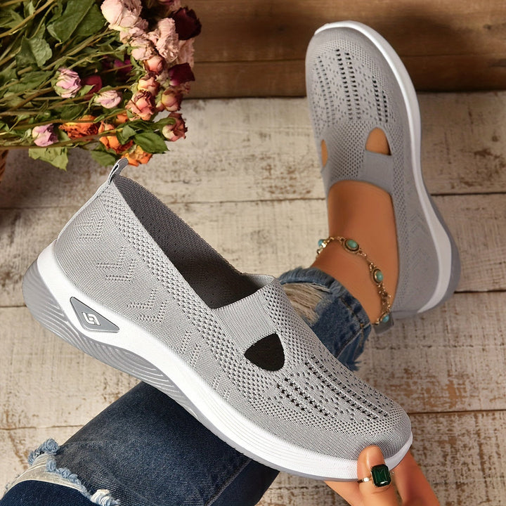 Sneakers Sans Lacets Confort Ergonomique Femme