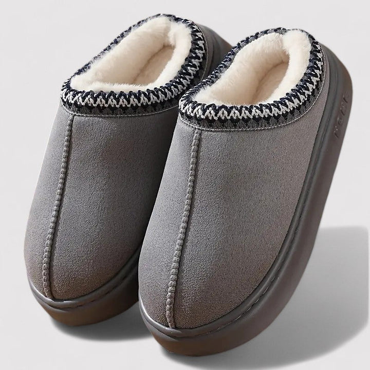 Unisex tøfler for innendørs bruk med mykt fôr, enkle å ta på