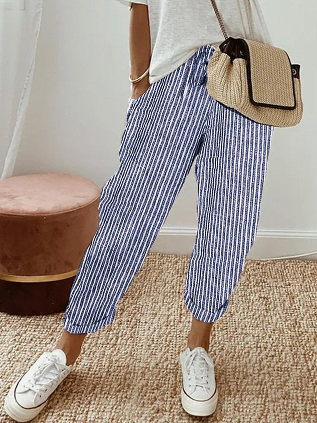 Pantalon Coton Respirant Femme Confort Anti-Humidité