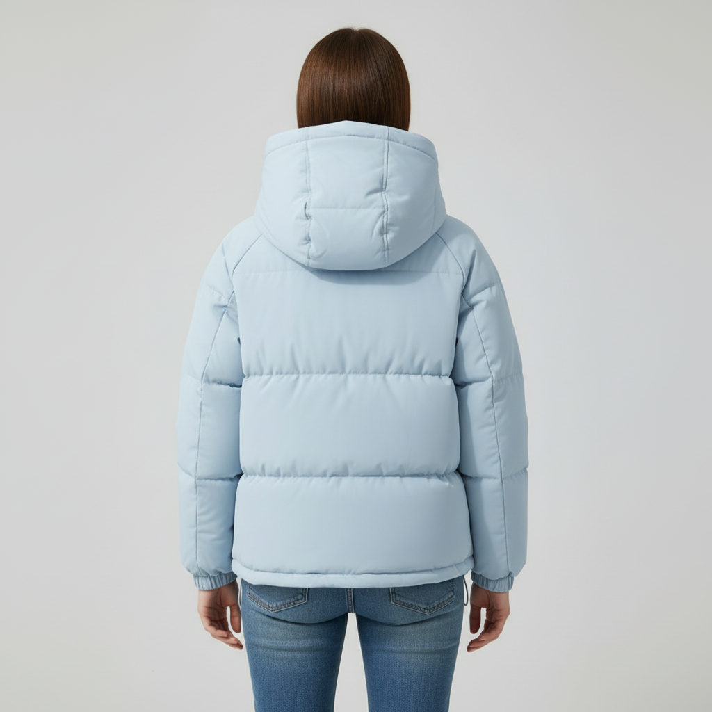 Warm Quilted Puffer Parka for Women