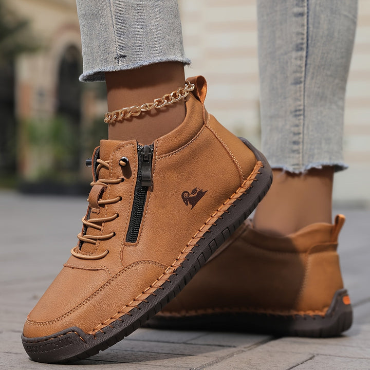 Baskets De Marche Confortables à Lacets Pour Femmes