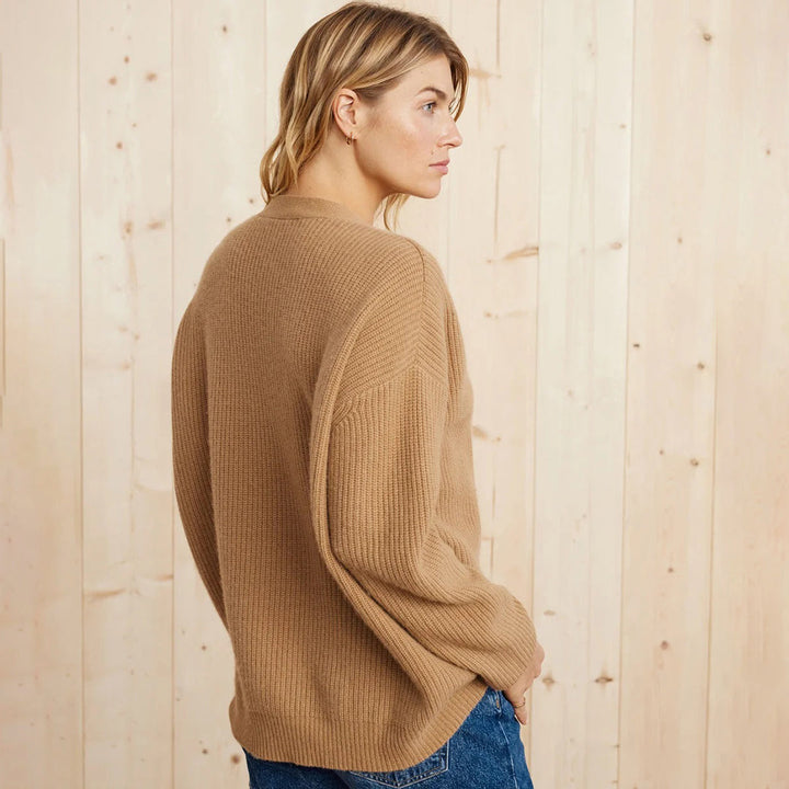 Cardigan Cachemire Oversize Femme