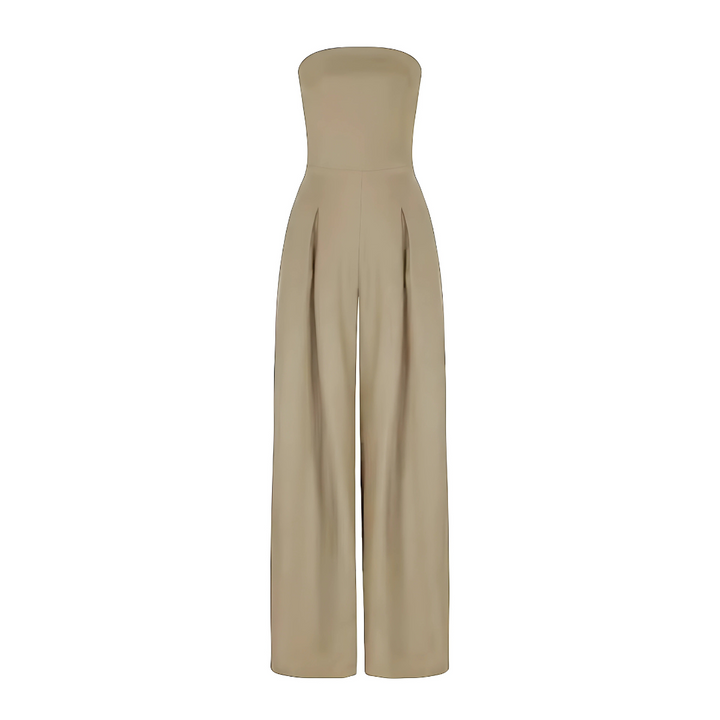 Combinaison Large Femme Taille Haute à Poches