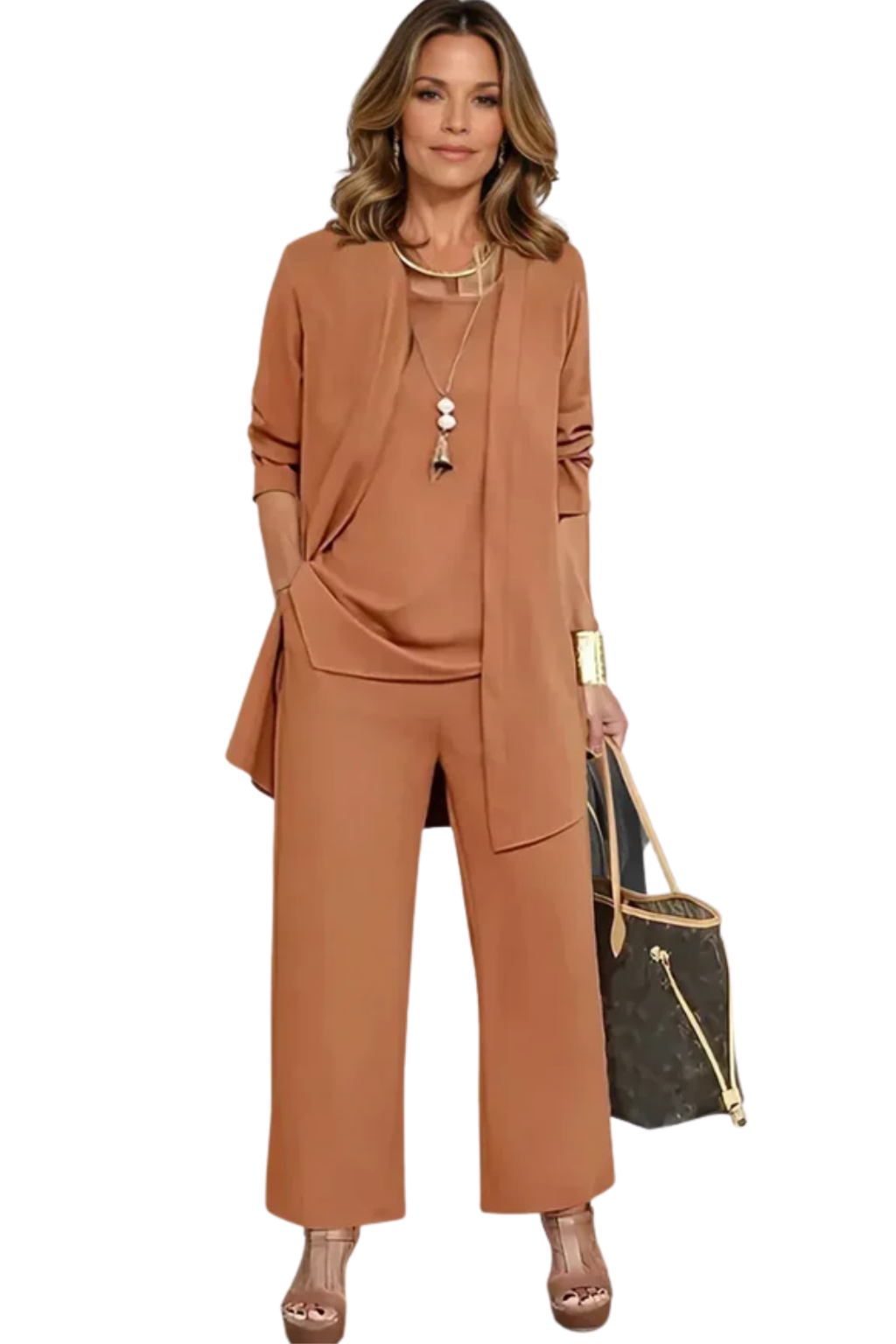 Ensemble 3 Pièces Femme Tailleur Formel
