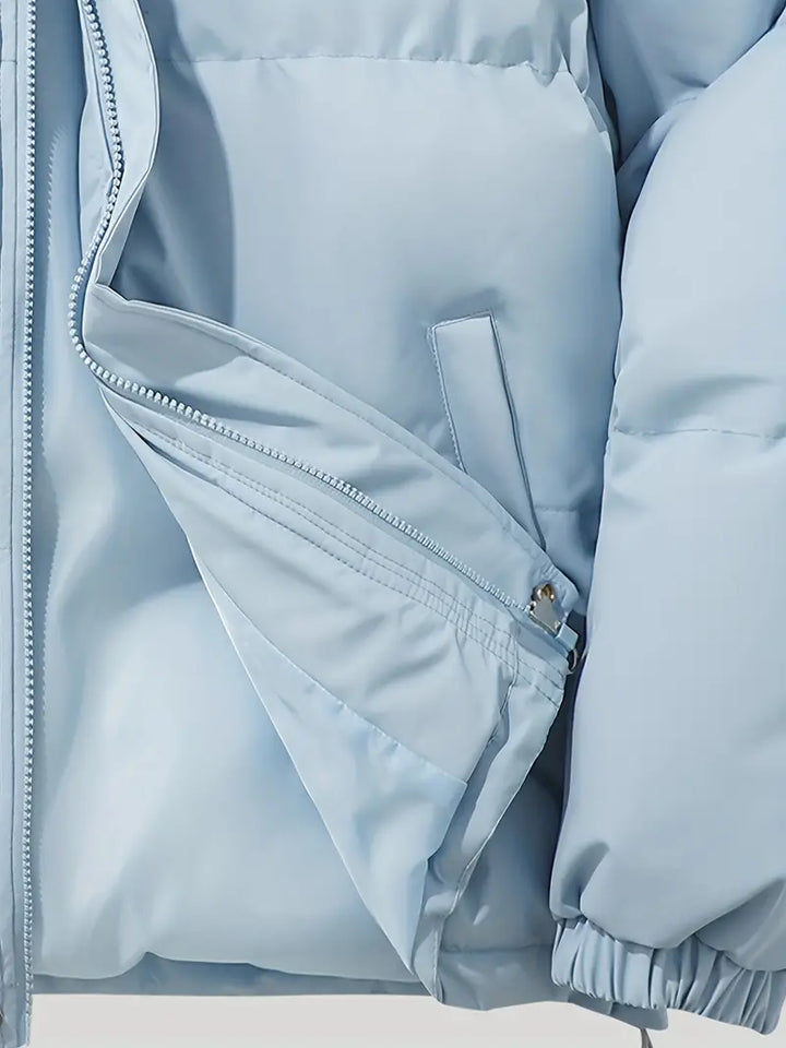 Warm Quilted Puffer Parka for Women