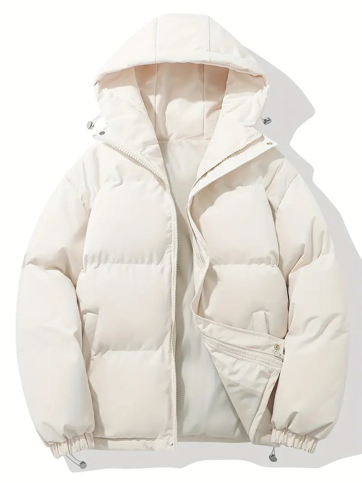 Warm Quilted Puffer Parka for Women