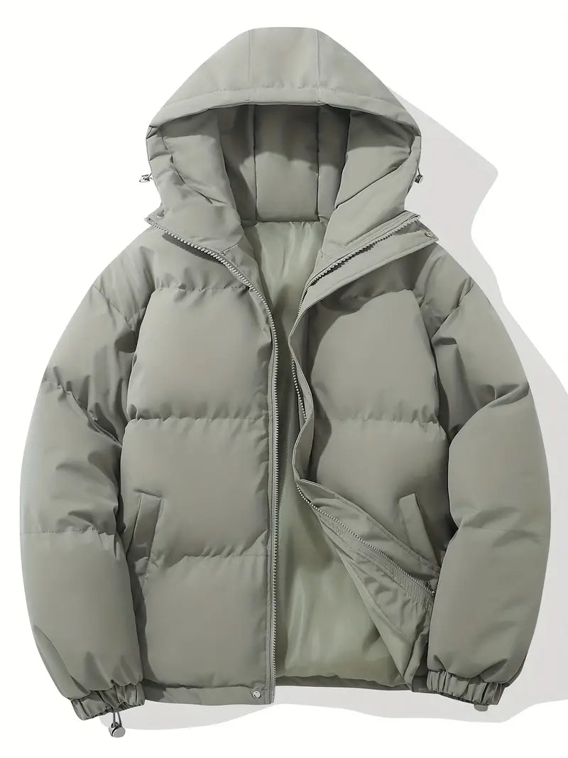 Warm Quilted Puffer Parka for Women