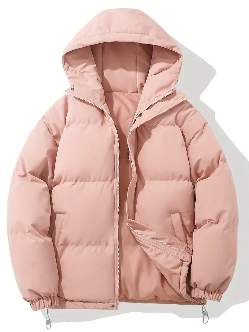 Warm Quilted Puffer Parka for Women