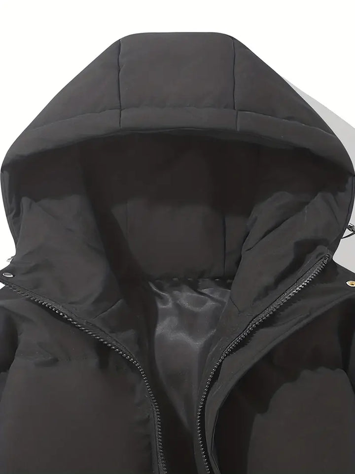 Warm Quilted Puffer Parka for Women