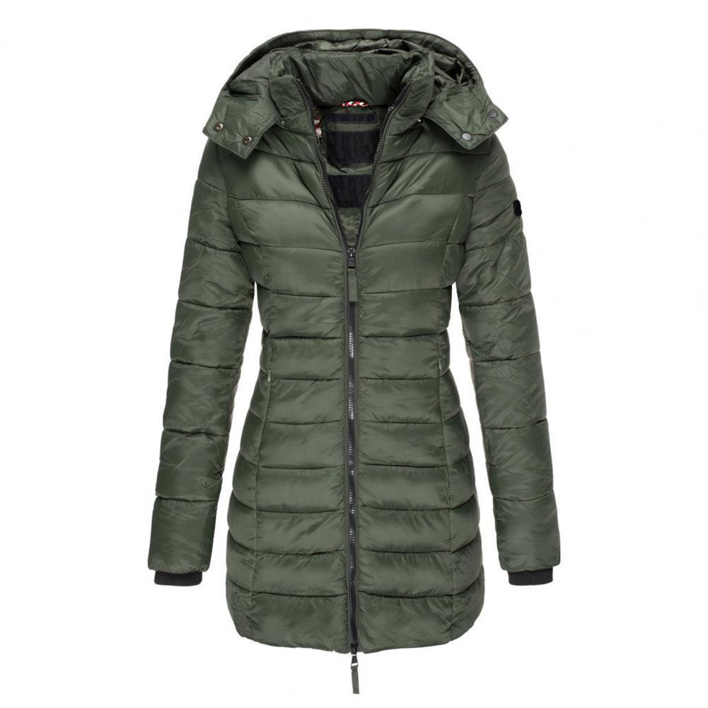 Women's hooded matelassé trench coat