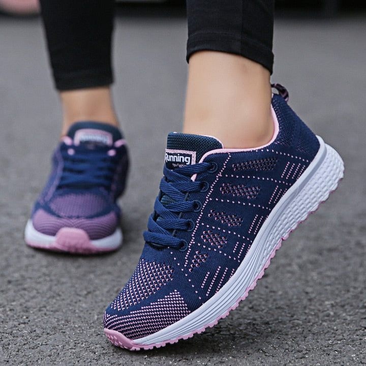 Baskets Respirantes Ultra-Légères Femme Confort Quotidien