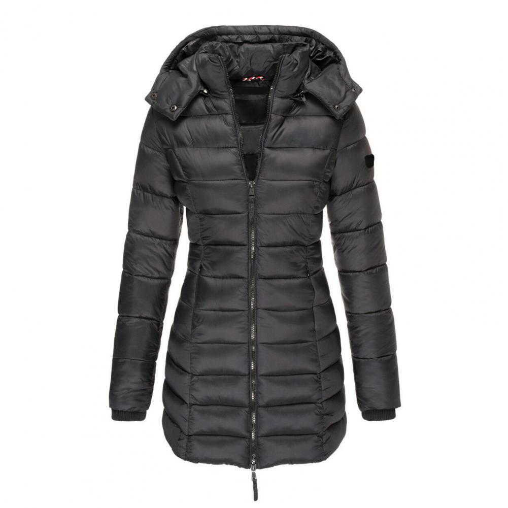 Women's hooded matelassé trench coat