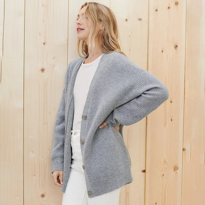 Cardigan Cachemire Oversize Femme