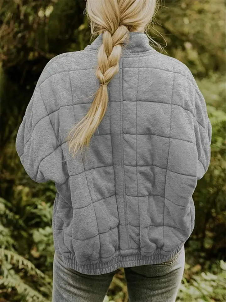Chaleco acolchado para mujer con bolsillos