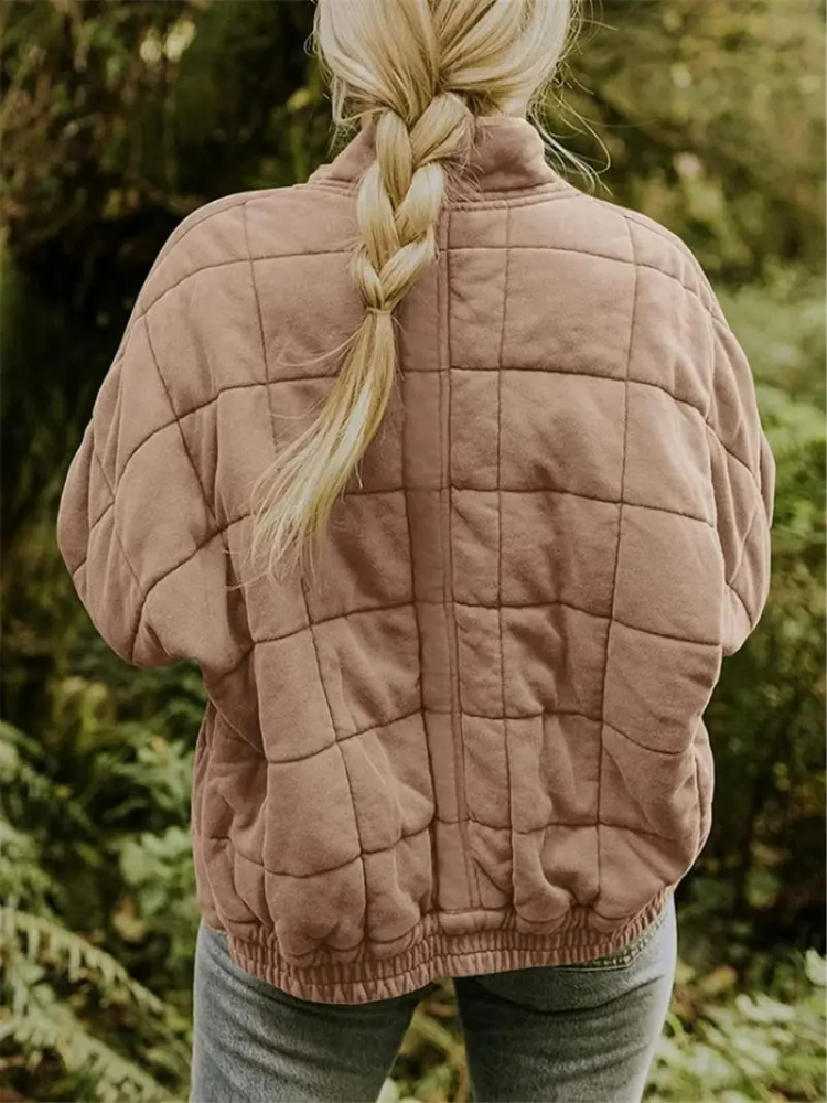 Chaleco acolchado para mujer con bolsillos