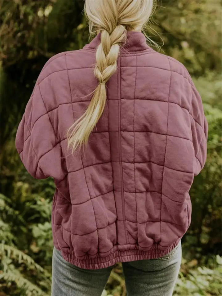 Chaleco acolchado para mujer con bolsillos