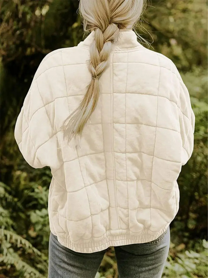 Chaleco acolchado para mujer con bolsillos