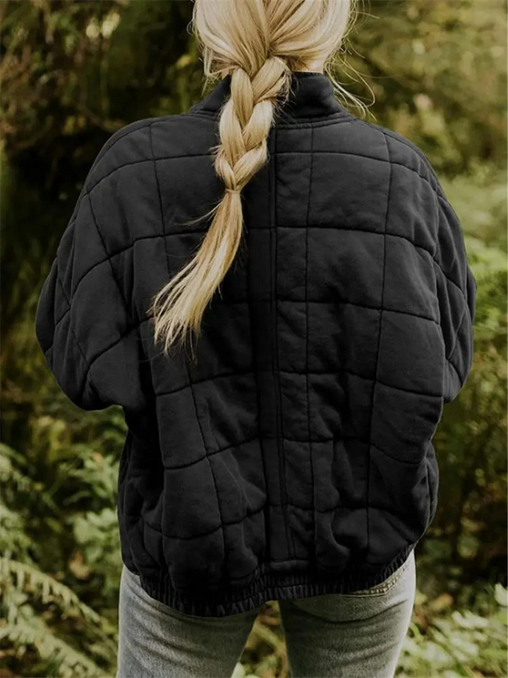 Chaleco acolchado para mujer con bolsillos