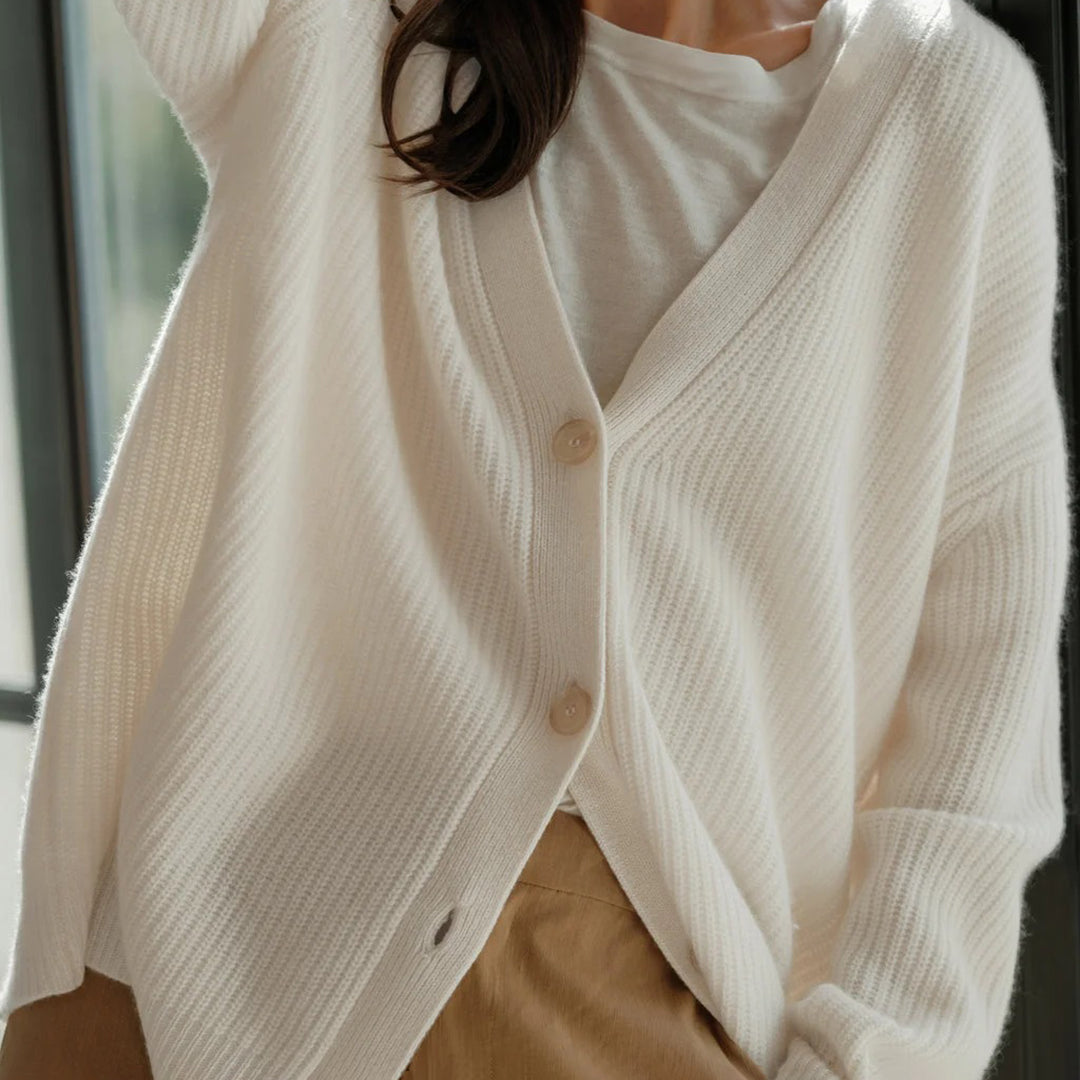 Cardigan Cachemire Oversize Femme