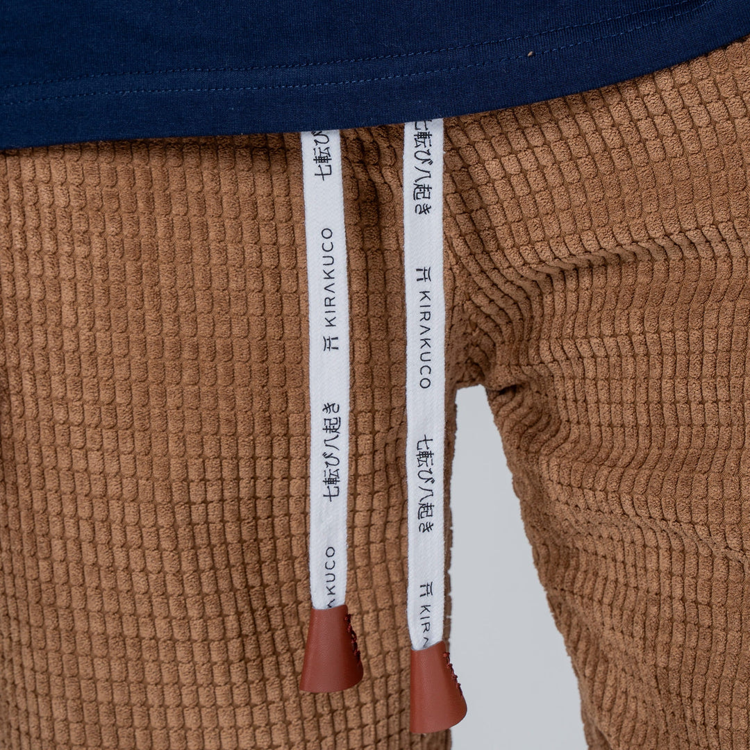 Pantalon de Jogging Décontracté en Velours Côtelé Pour Homme Avec Cordon de Serrage