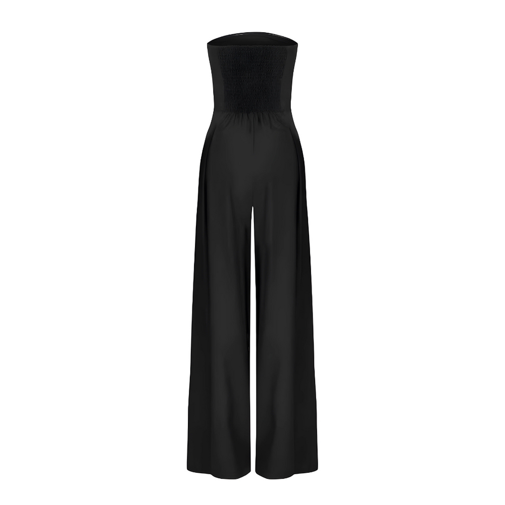 Combinaison Bustier Femme Jambes Larges Soirée