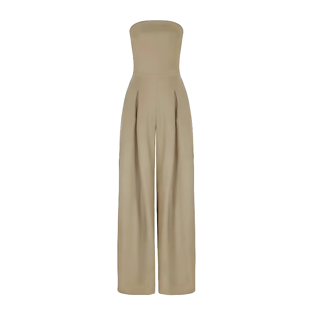 Combinaison Bustier Femme Jambes Larges Soirée