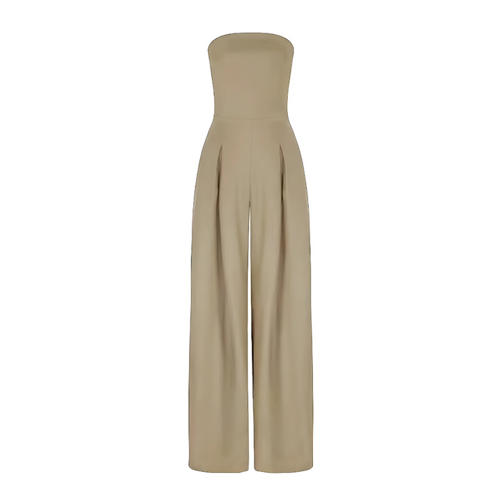 Combinaison Bustier Femme Jambes Larges Soirée