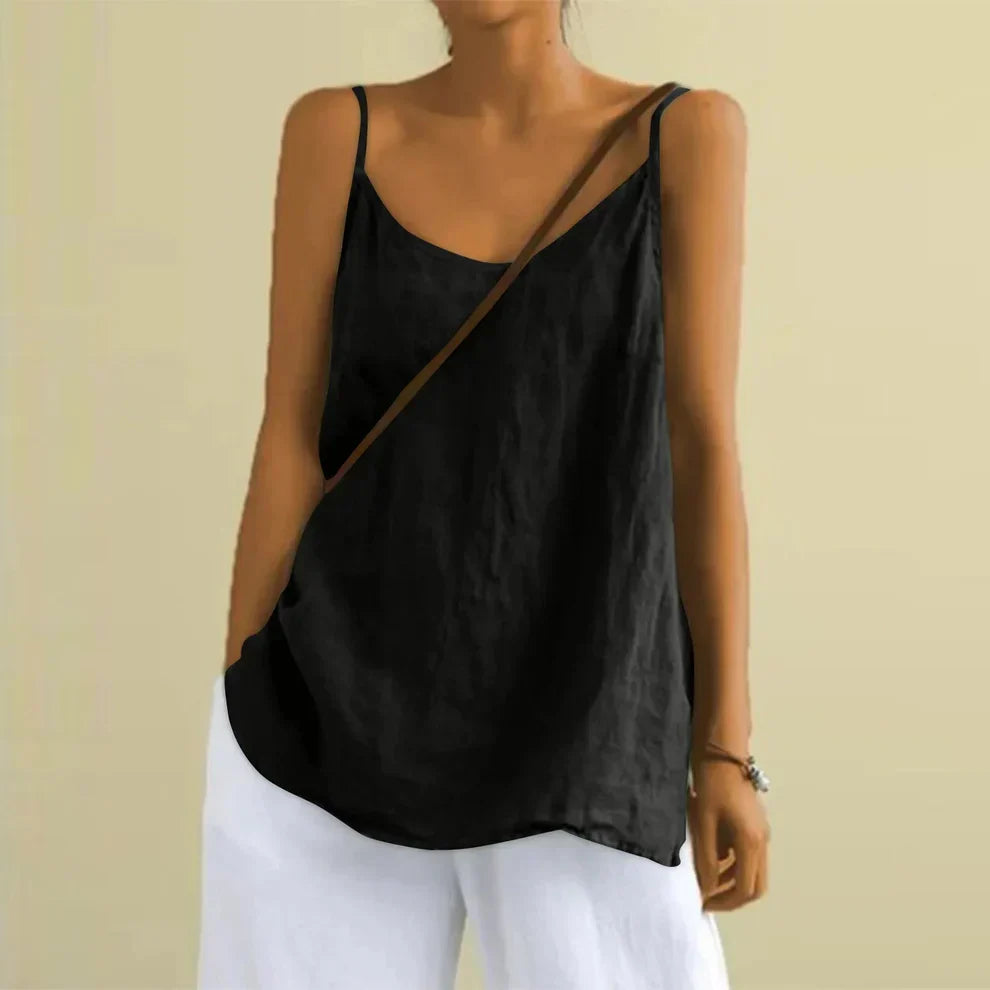 Débardeur Femme Bretelles Fines Casual Chic